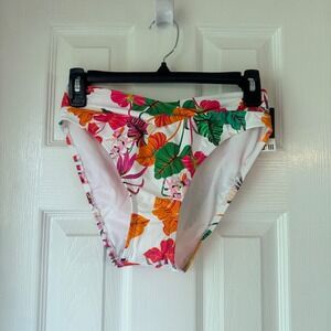 Bar III Bermuda Babe V-Waist Bikini Bottoms‎ SMALL